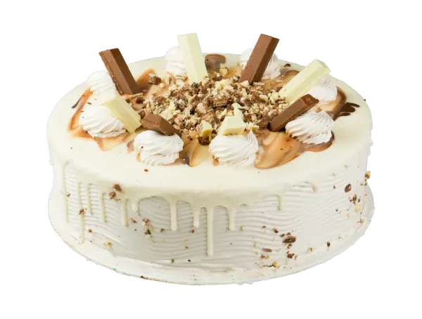 Torta con Kit Kat