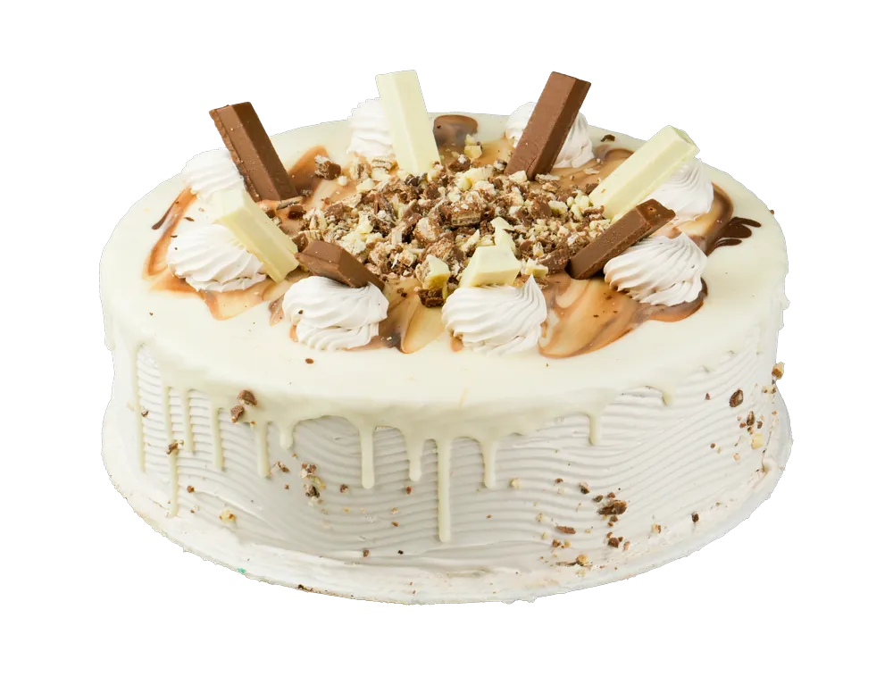 Torta con Kit Kat